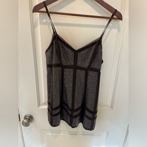 Saltaire Anthropologie Brown Spaghetti Strap Blouse Women’s 4